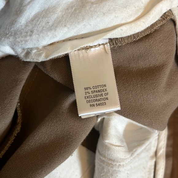 Banana Republic Heritage Desert Wood / Khaki Bootcut Pants - Women’s Size 4L - Picture 5 of 6